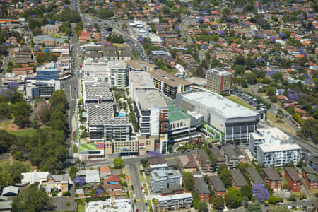 Aerial Photography Top Ryde Shopping Centre And Surrounds Airview Online