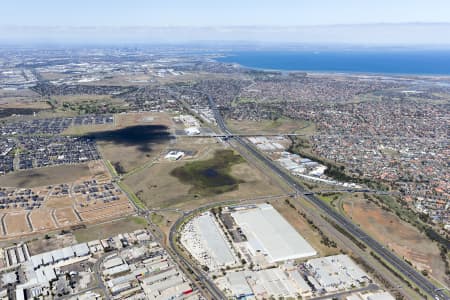 Aerial Photography Old Geelong Road, Hoppers Crossing Airview Online