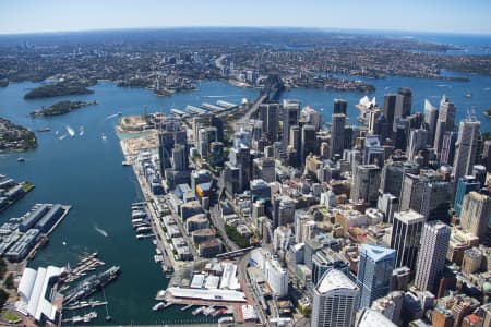 Aerial Photography Sydney CBD Looking North East Airview Online