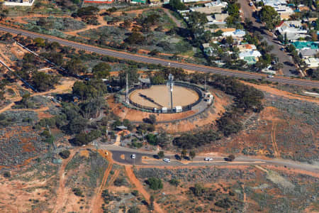 Aerial Photography Mount Charlotte Reservoir and Lookout Kalgoorlie