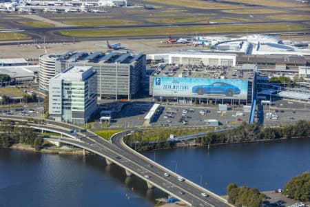 Aerial Photography Sydney Airport P7 Parking Airview Online