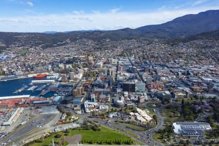 Aerial Photography Hobart CBD Airview Online