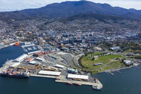 Aerial Photography Hobart CBD Airview Online