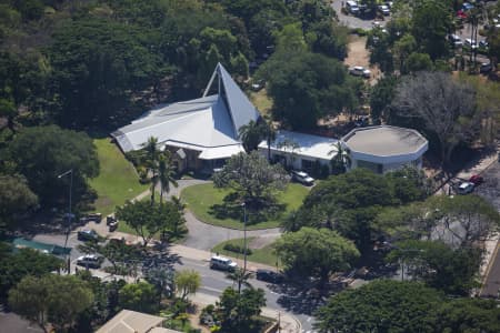 Aerial Photography Christ Church Cathedral Darwin Airview Online