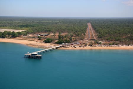 Aerial Photography Mandorah Jetty, Northern Territory Airview Online