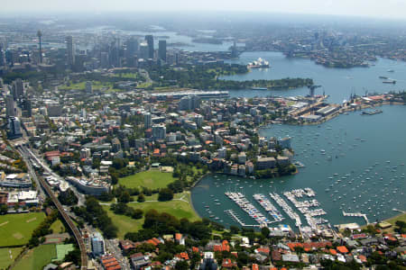 Aerial Photography Darling Point to Sydney CBD Airview Online