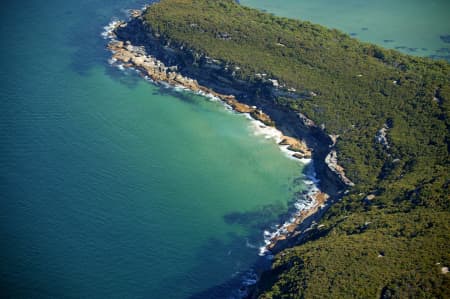 Aerial Photography Washaway Beach at Grotto Point Airview Online