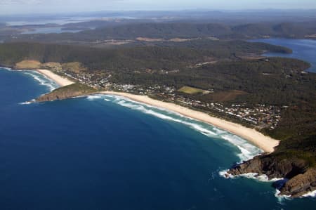 Aerial Photography Boomerang and Blueys Beach Airview Online