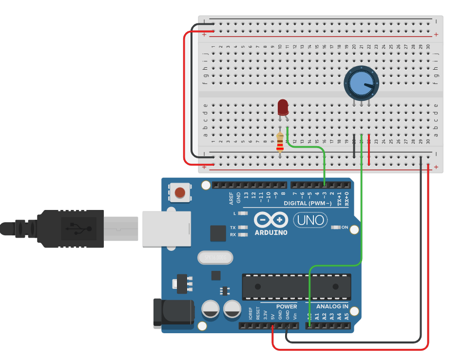 electronica y tecnologia PWM Arduino