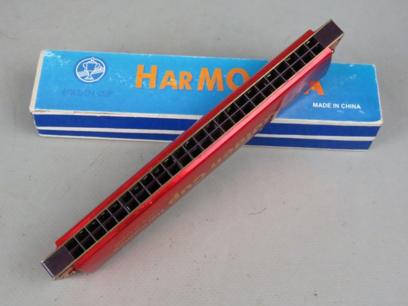 Golden cup harmonica Kringwinkel