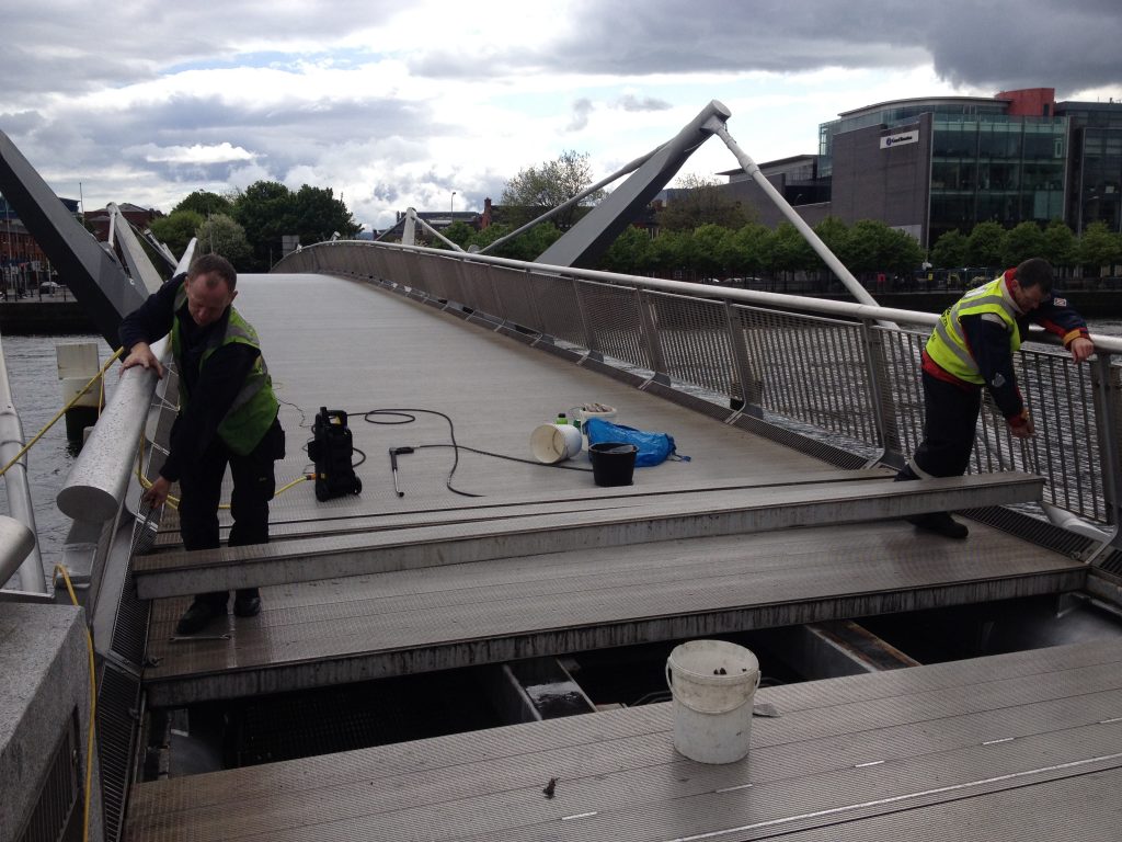 Dublin Docklands Sean O'Casey Bridge Control Hydraulics