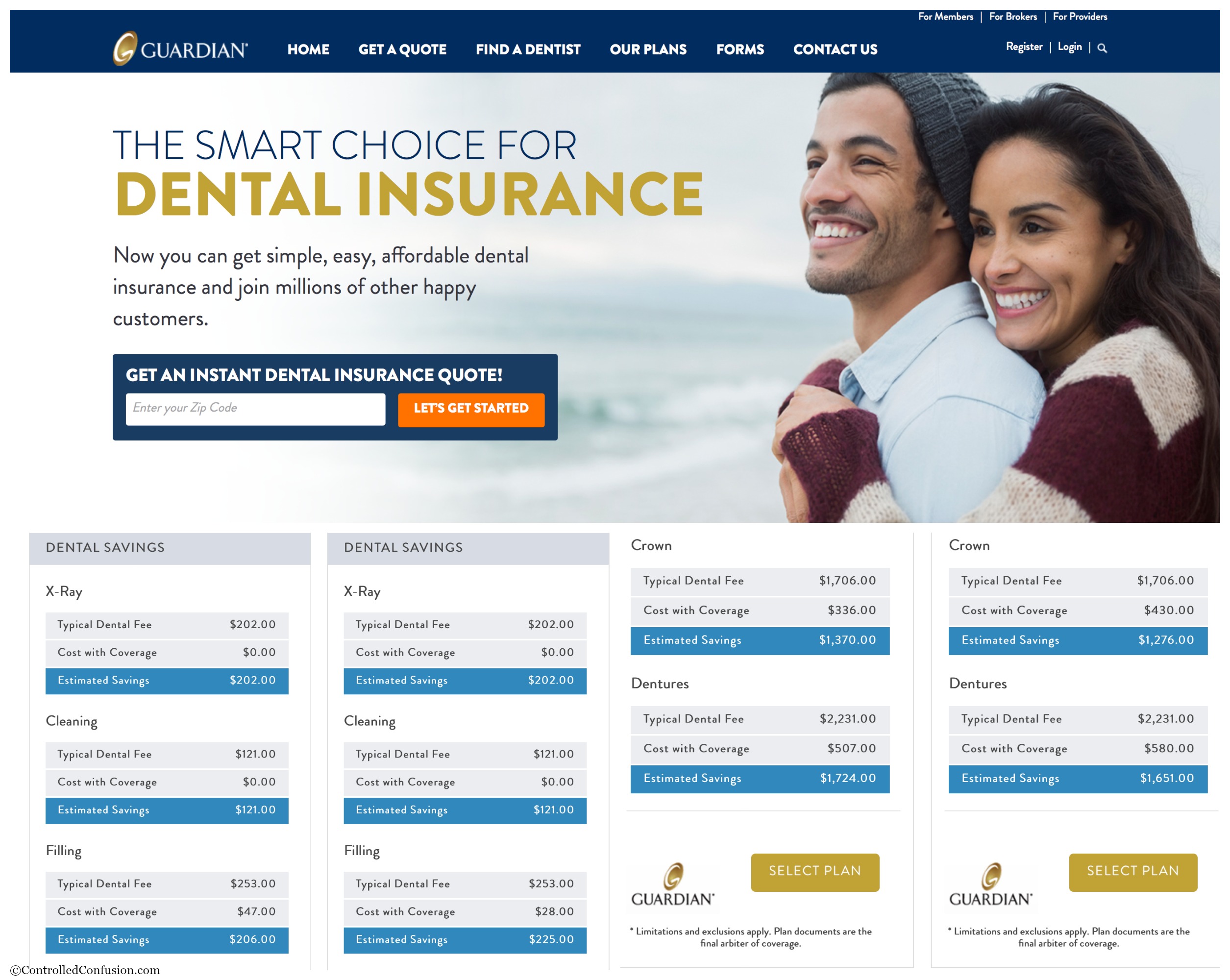 Keep Your Teeth Covered With Dental Insurance Through Guardian Dental