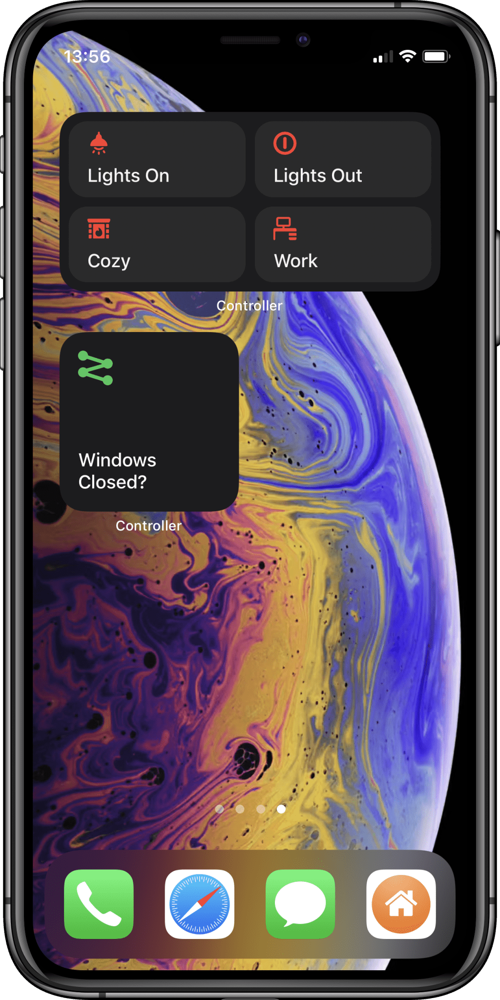 Widgets Controller for HomeKit