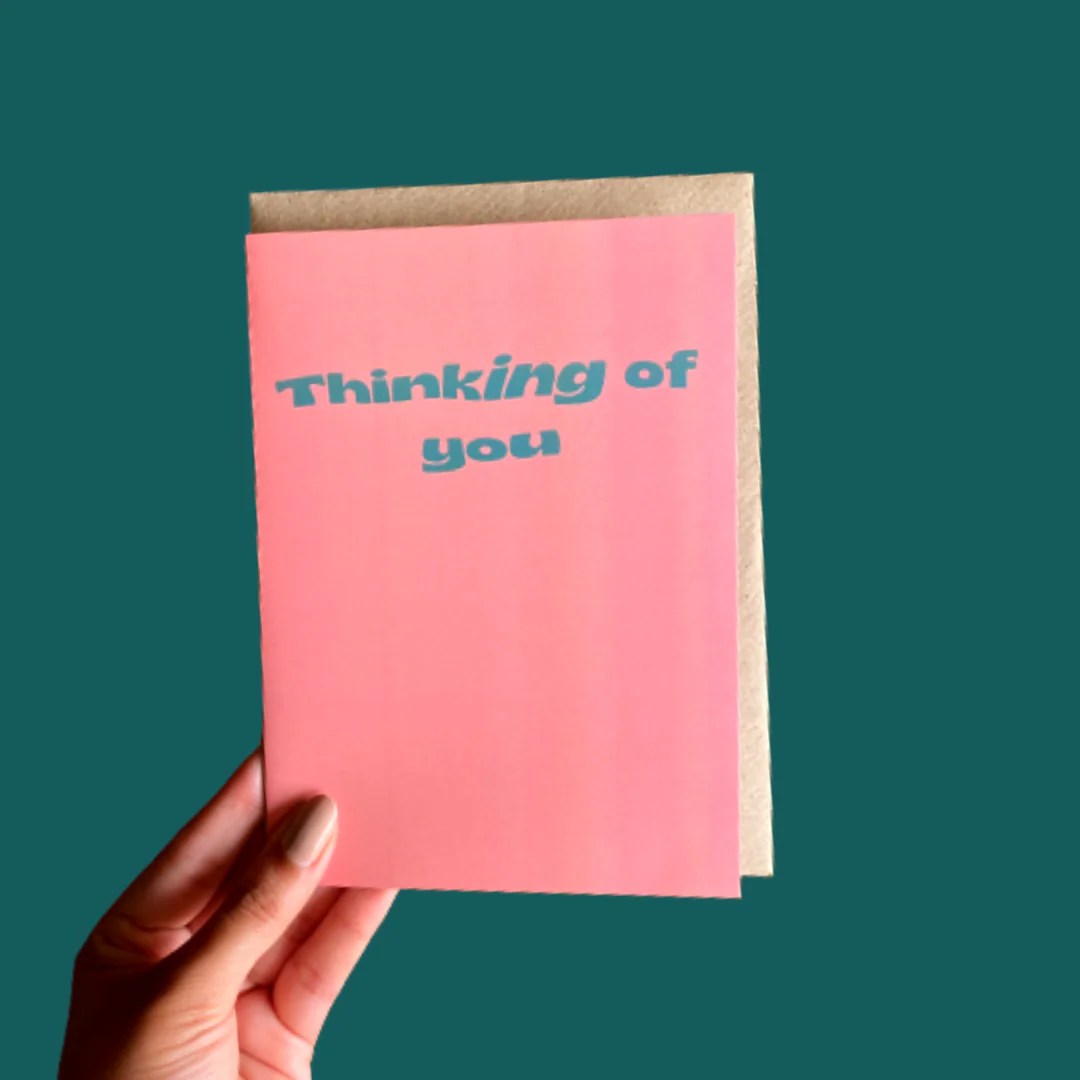 Thinking Of You Card Ctrl+P