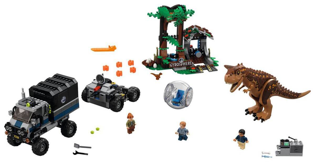 LEGO Jurassic World Fallen Kingdom Sets Unveiled Jurassic Outpost