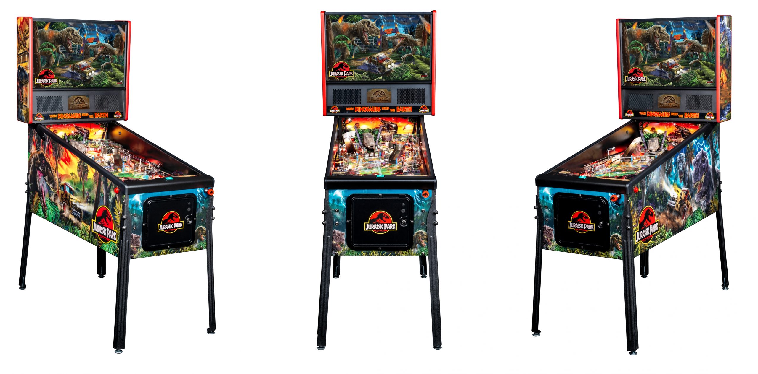 Stern Pinball Releases New Pinball Machine Dedicated To The Original Jurassic Park Trilogy