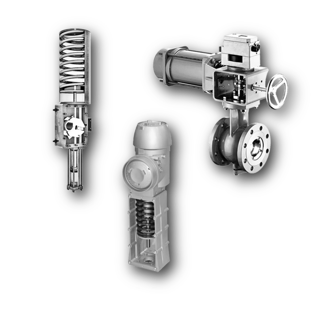 Electric, pneumatic & hydraulic actuators Oil & gas instrumentation