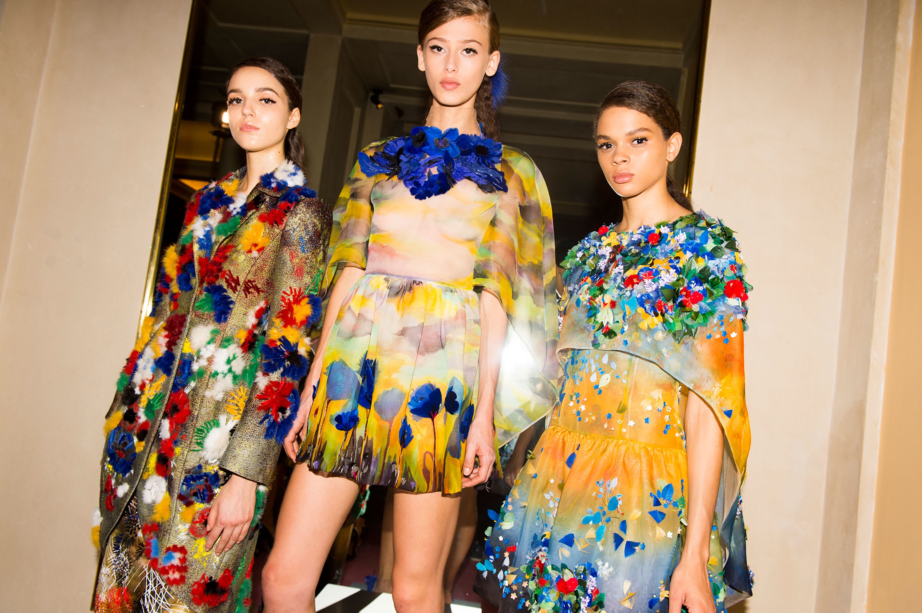 Fendi's Flower Power Runway Closes Paris Haute Couture Fashion Week