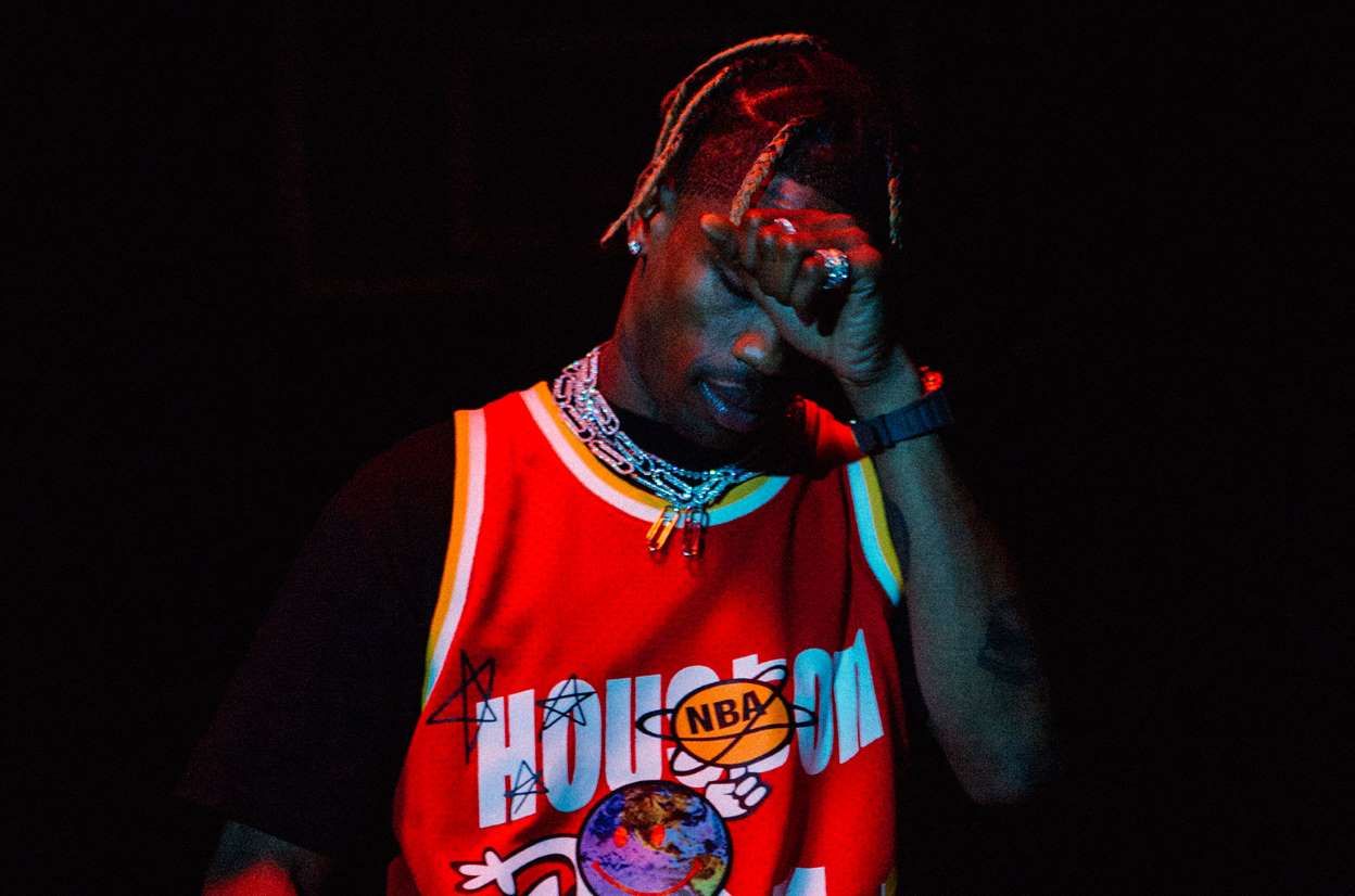 Travis Scott Designs Houston Rockets Jersey For Bleacher