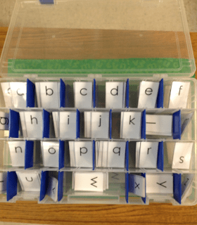 Making Words and Letter Organization - Conversations in Literacy