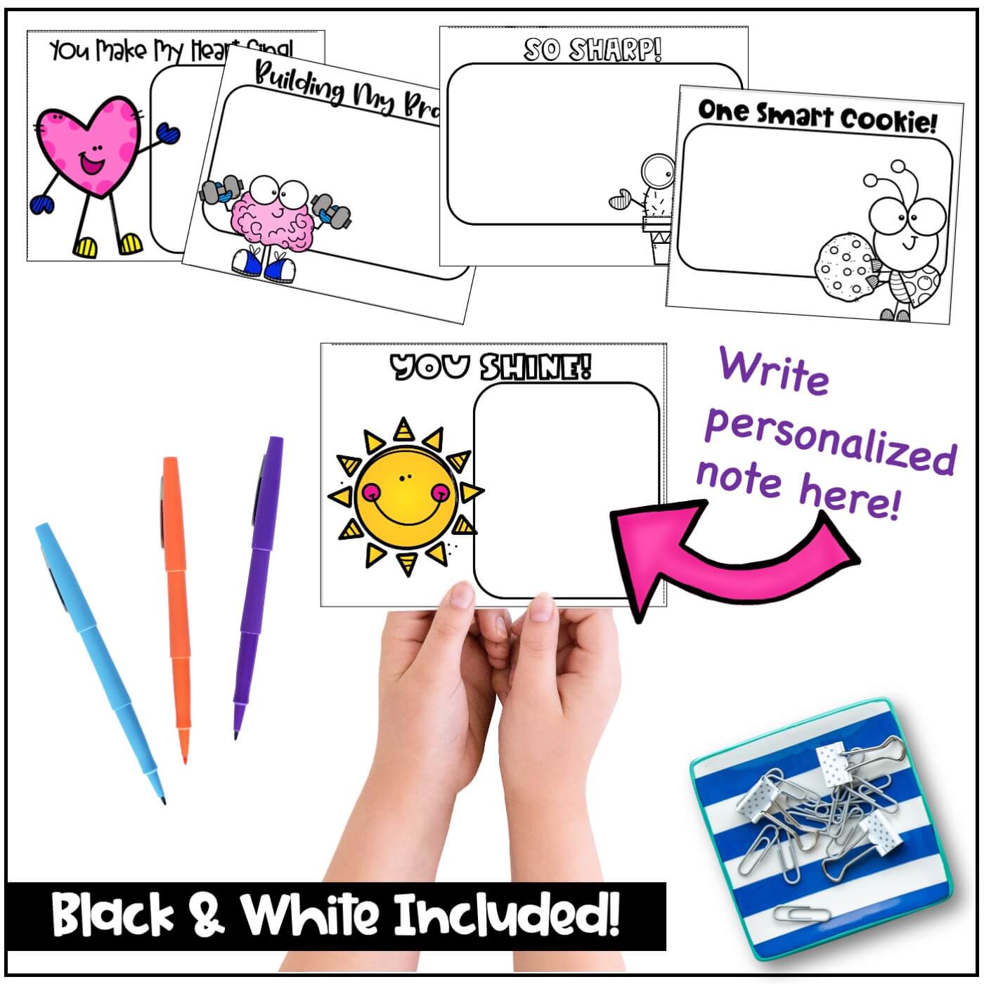 Positive Behavior Notes Home To Parents Freebie Conversations in Literacy