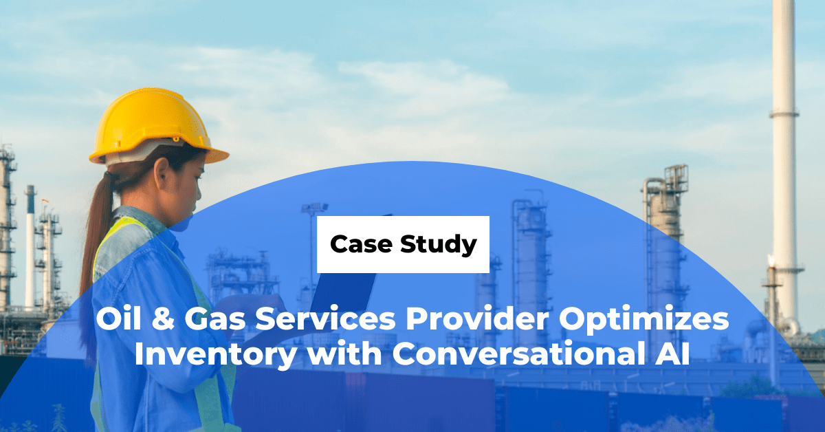 ConverSightOil & Gas Services Provider Optimizes Inventory with