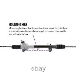 Speedway Power Steering Conversion Kit, Fits Mustang Ii