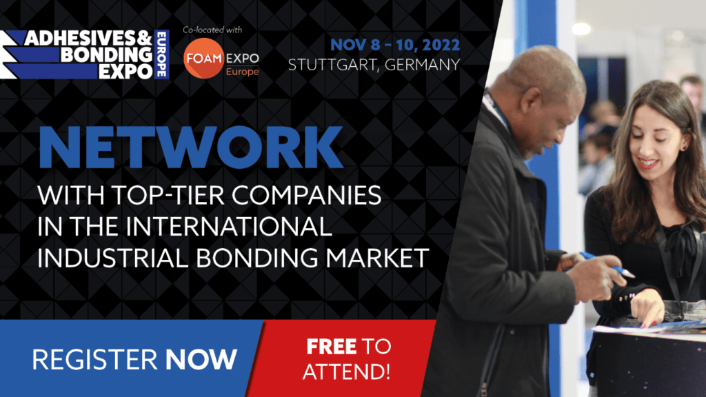 Network at Adhesives & Bonding Expo Europe Converter Magazine