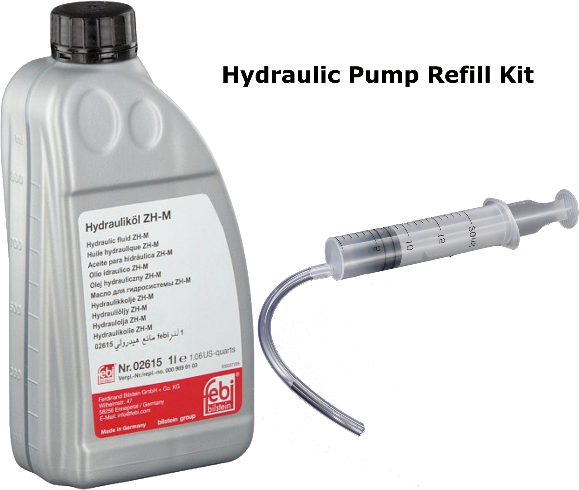 Mercedes Benz Hydraulic Fluid 000989910310 Febi Bilstein 02615 With