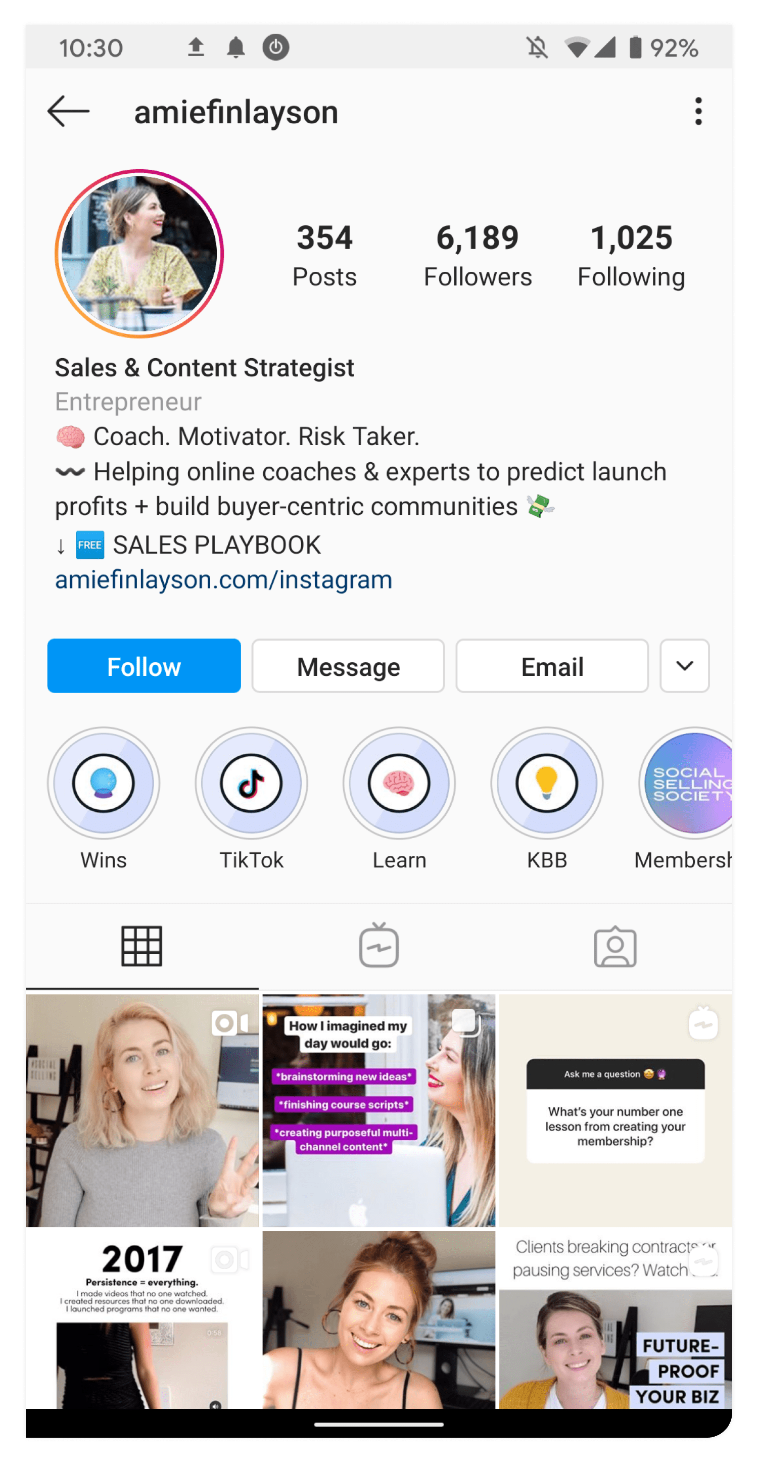 How to get the most out of your Instagram bio Email