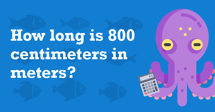 800 centimeters in meters (800 cm to m)