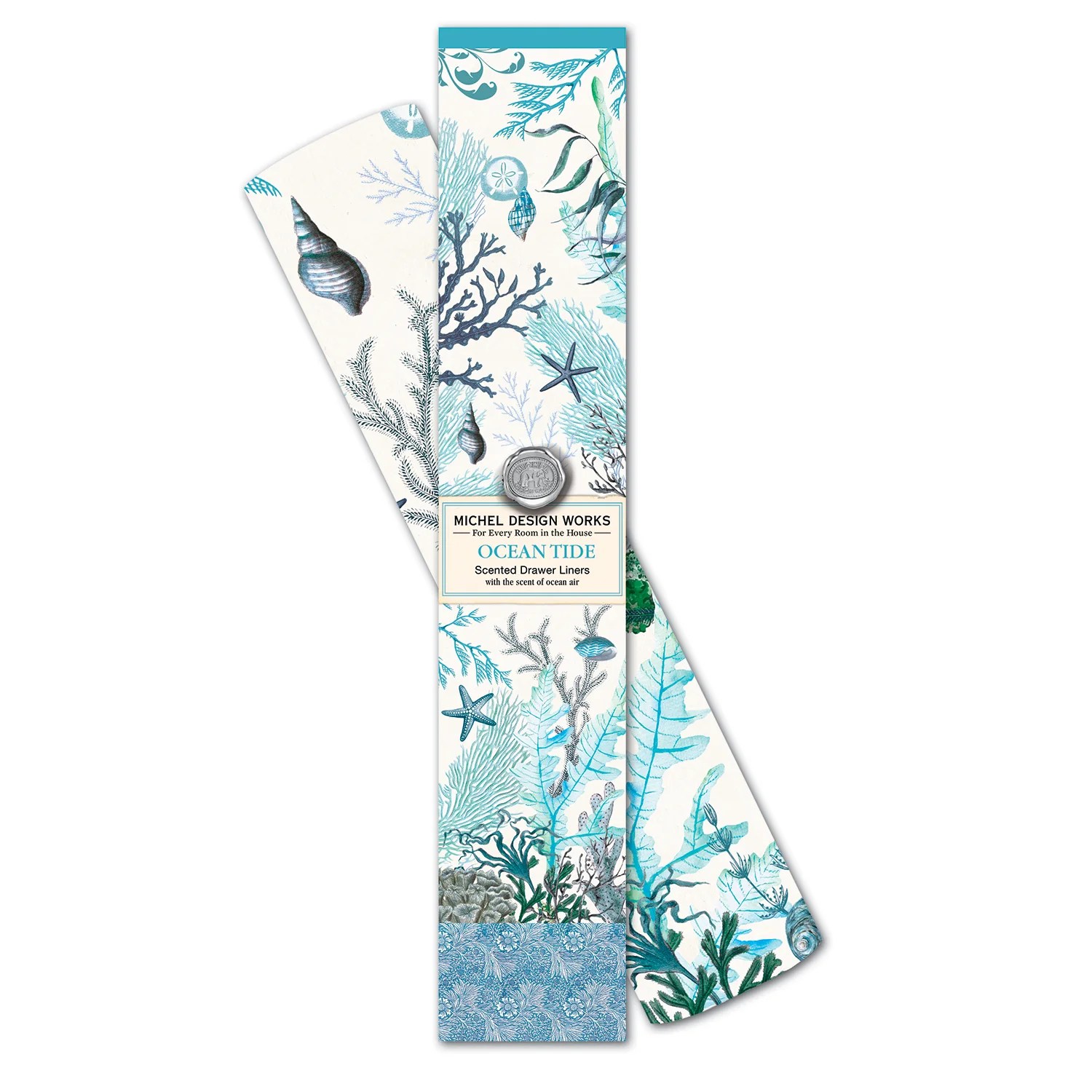 Michel Design Works Ocean Tide Scented Drawer Liners NZ