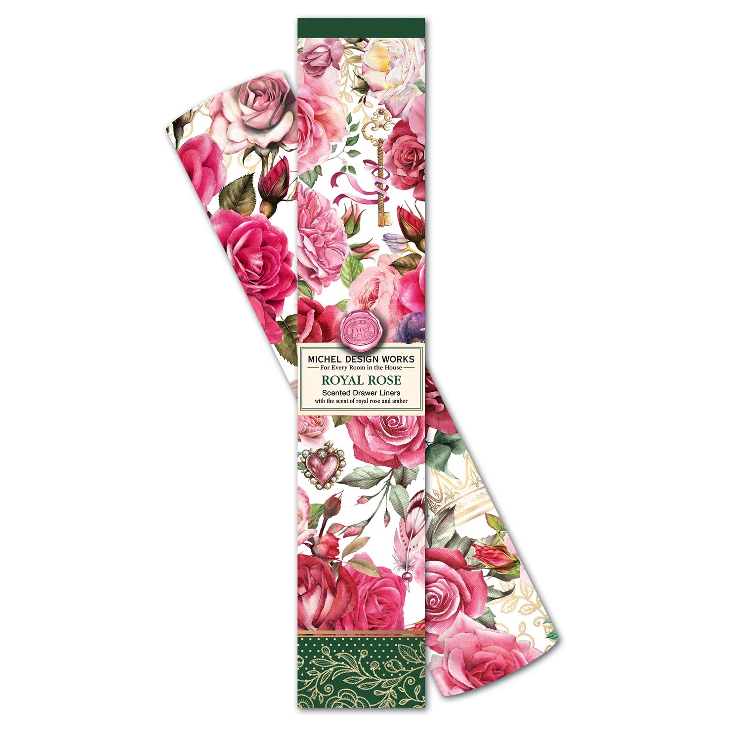 Michel Design Works Royal Rose Scented Drawer Liners NZ