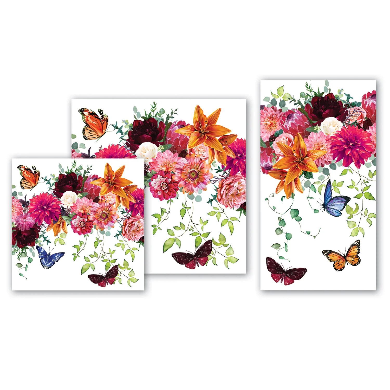 Michel Design Works Sweet Floral Melody Paper Napkins NZ Online