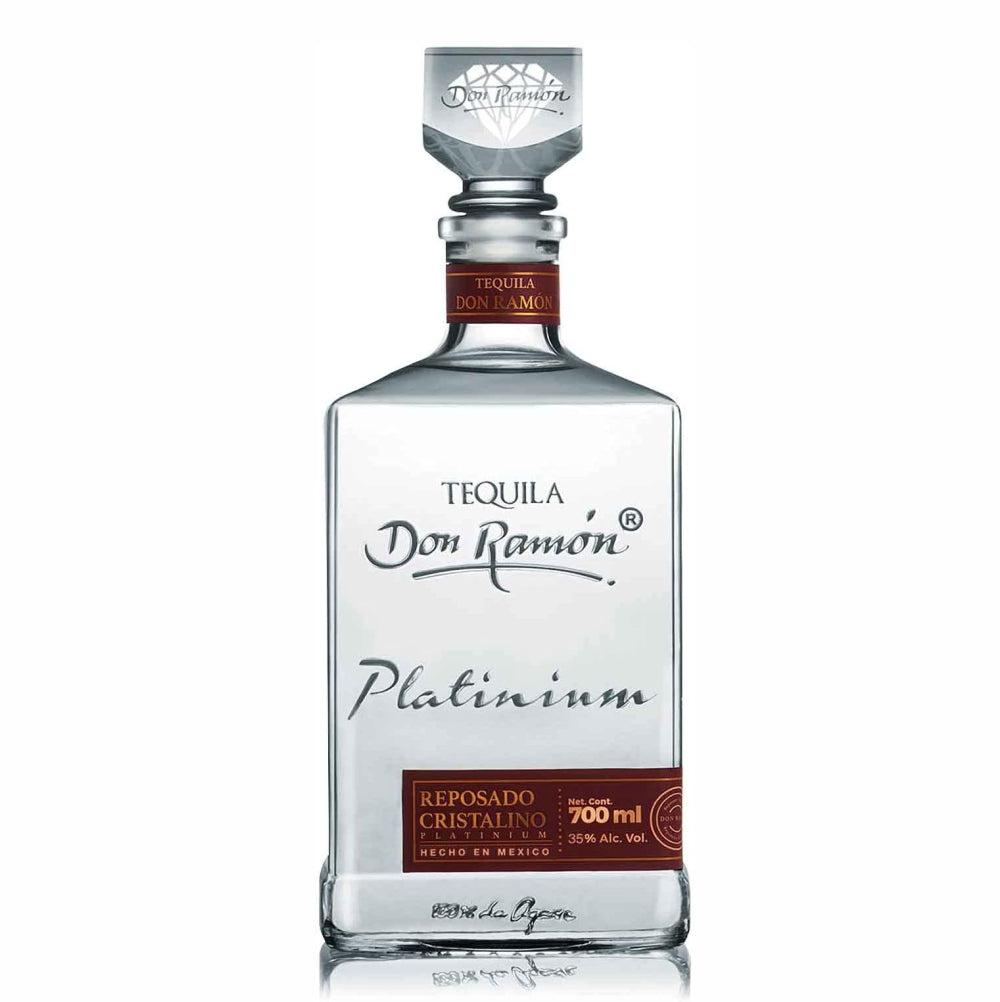 Tequila Don Ramón Reposado Cristalino Platinum Con Vino Honduras