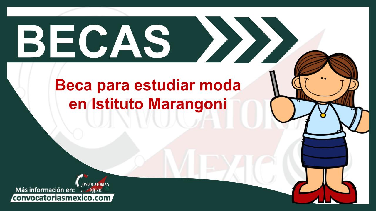Beca para estudiar moda en Istituto Marangoni