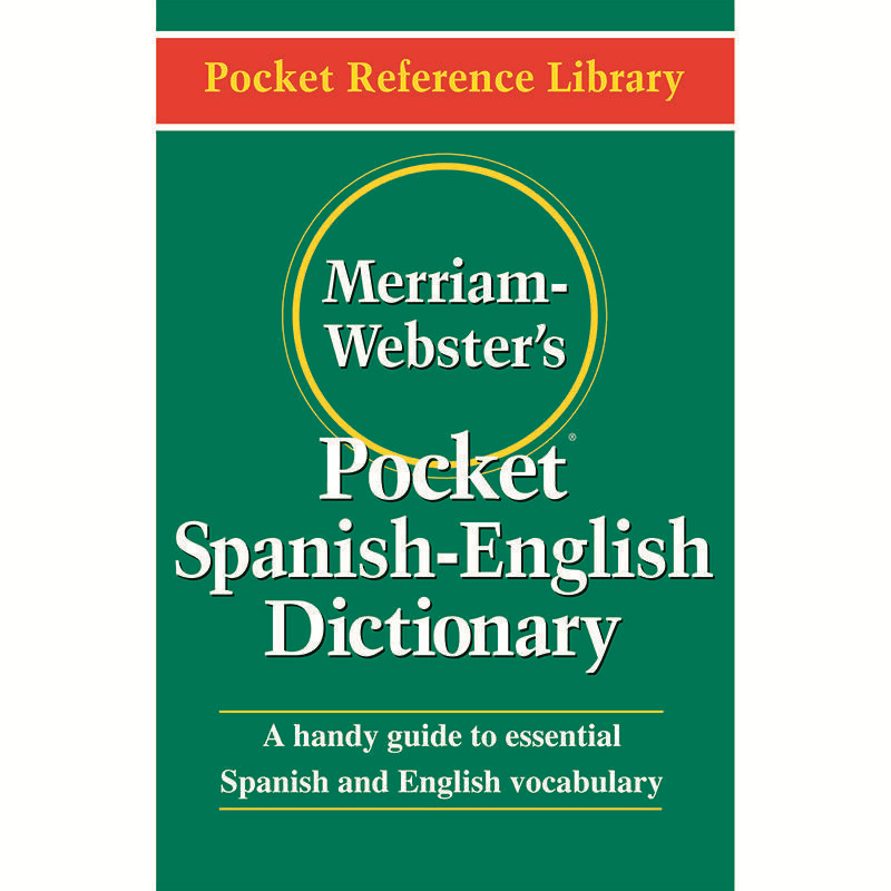 Merriamster’s Pocket SpanishEnglish Dictionary ConvoSpanish