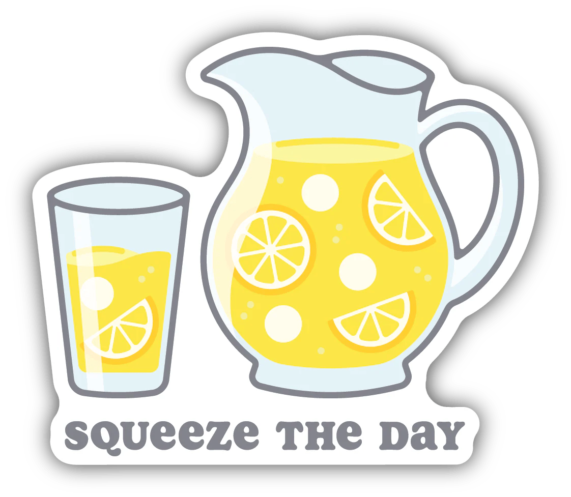 Stickers Northwest Lemonade Pitcher, Squeeze the Day Sticker