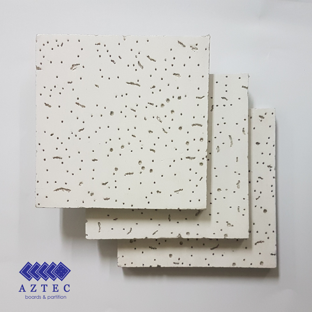 Acoustic Board (Fine Fissured) Mineral Fiber Ceiling Board by Aztec