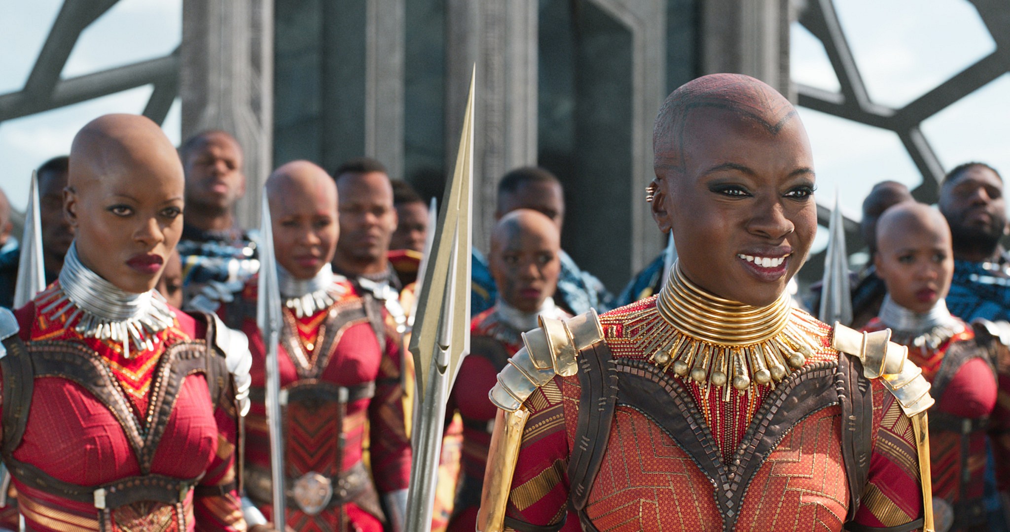 Feminine but fierce, Black Panther's female warriors are powerful