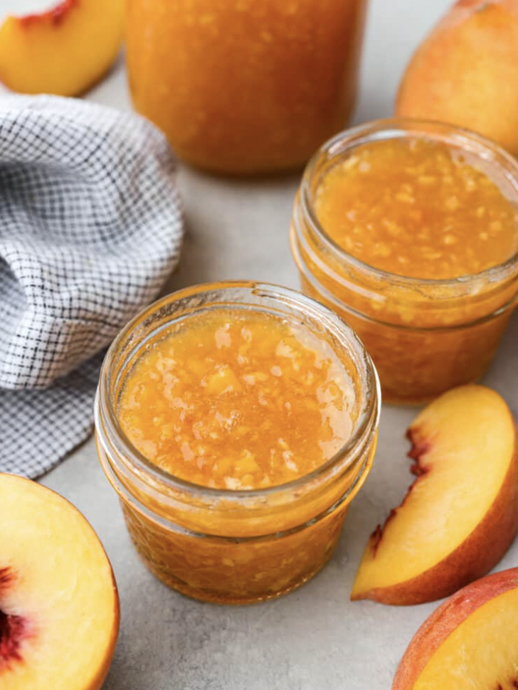 Fresh Peach Jam — Recipes