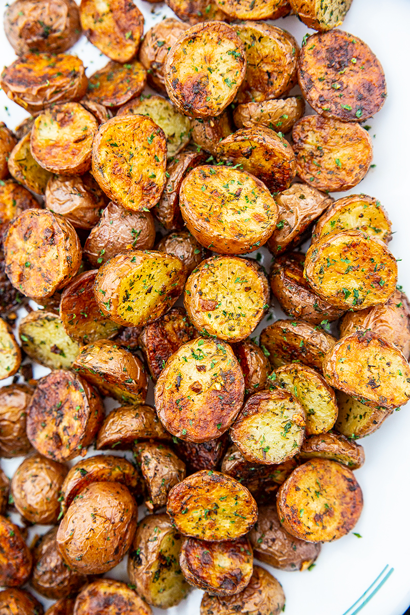 Herb and Garlic Roasted Red Potatoes — Recipes