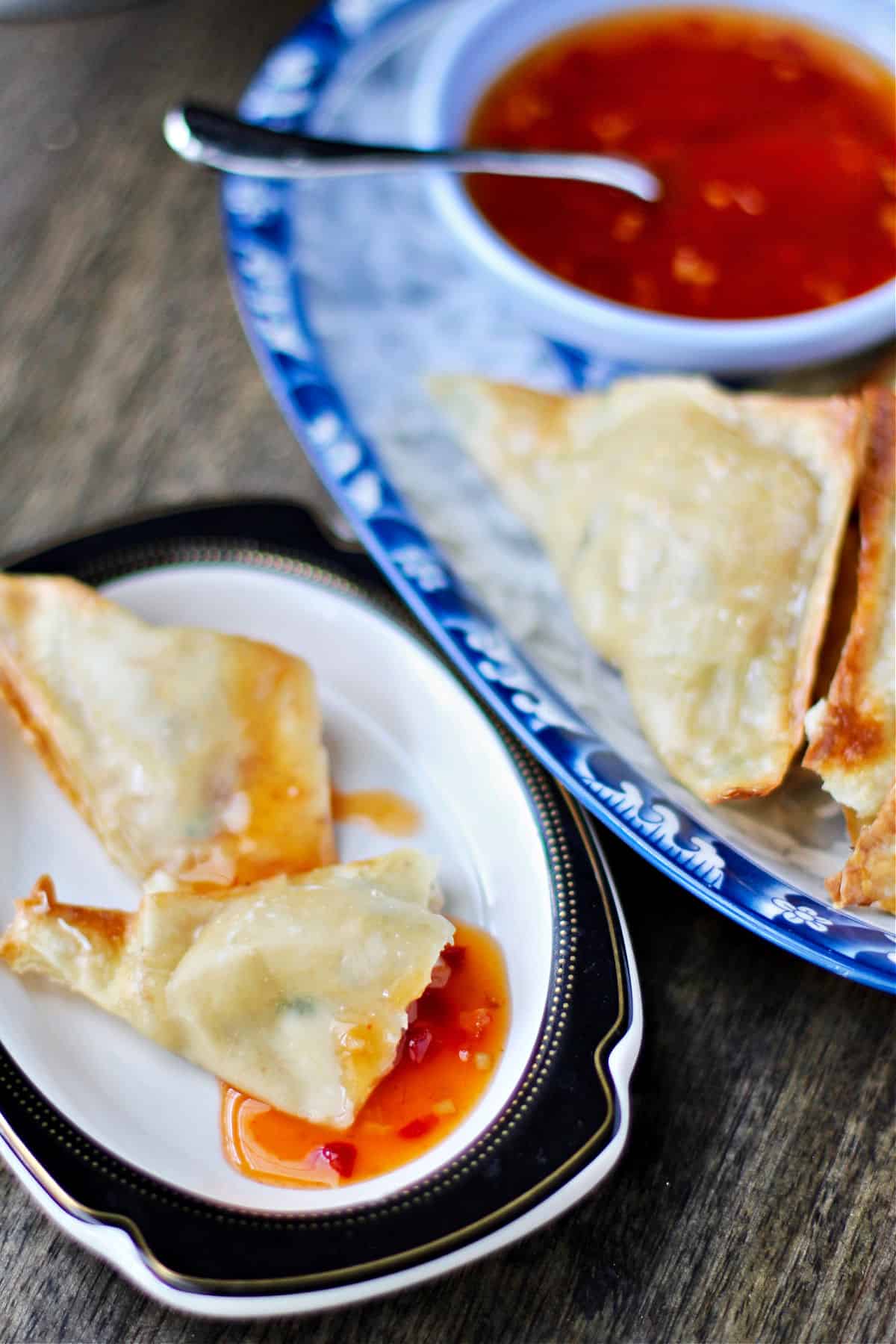 Air Fryer Crab Rangoon (Crab And Cream Cheese Filled Wontons) — Recipes