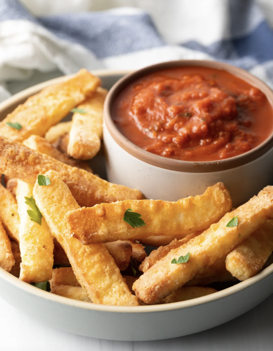 Halloumi Fries (Air Fryer or Baked) — Recipes