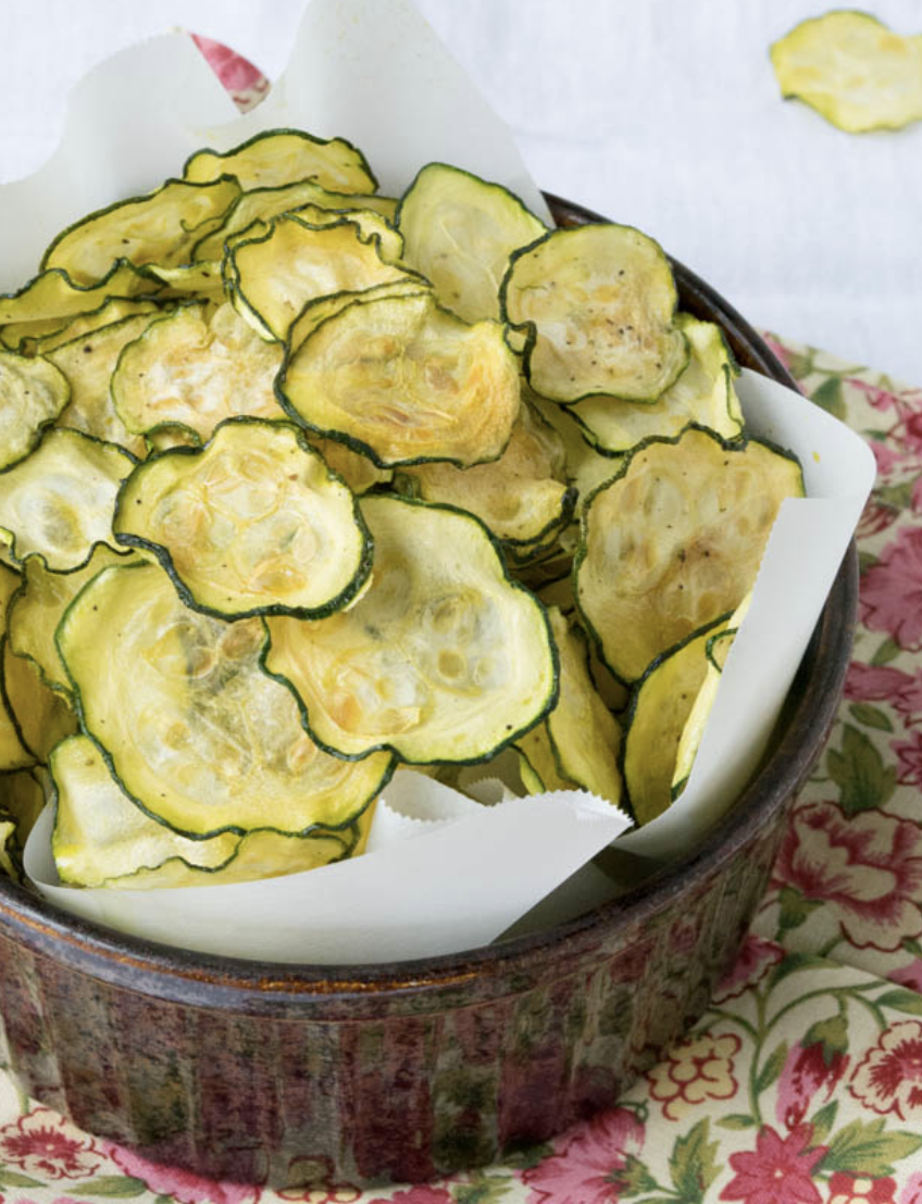 Salt and Vinegar Zucchini Chips — Recipes