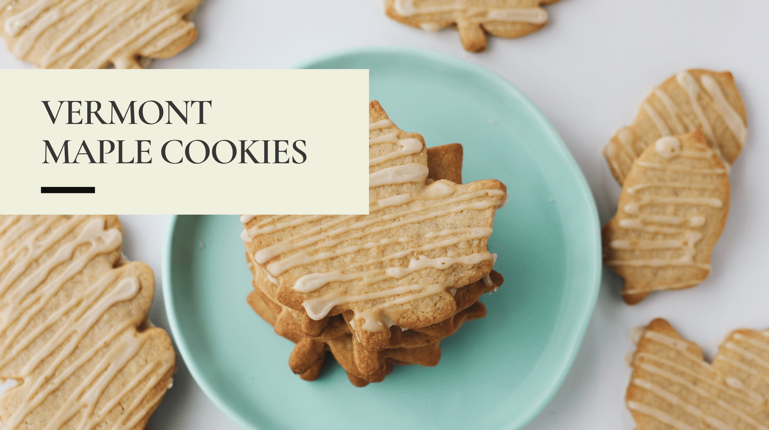 Vermont Maple Cookies — Recipes