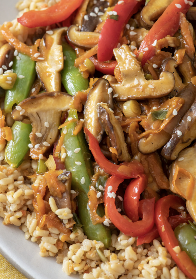 Shiitake Veggie Stir Fry — Recipes