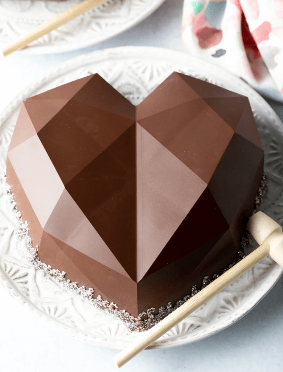 How to Make a Breakable Chocolate Heart — Recipes
