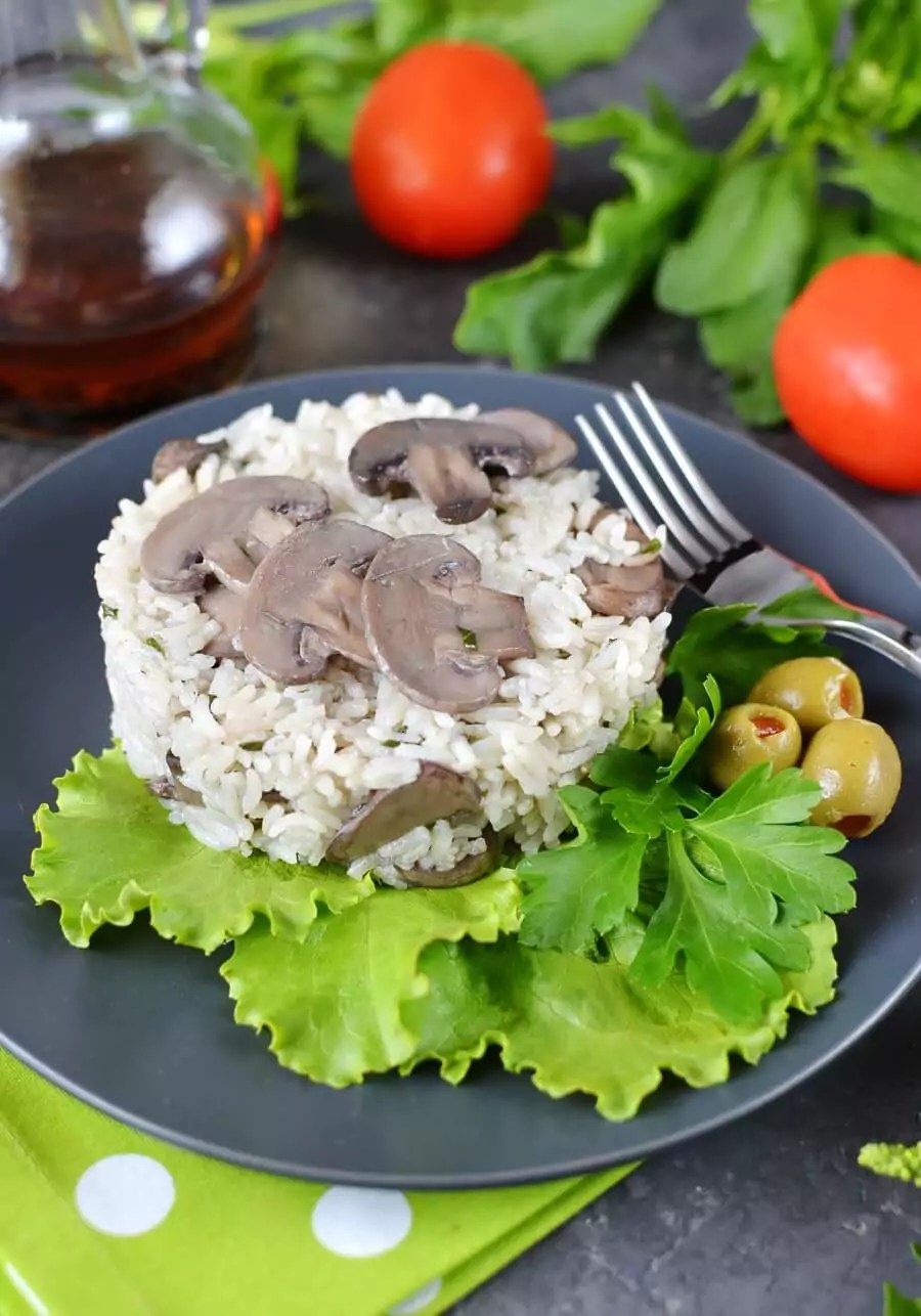 Easy Mushroom Rice Recipe Cook.me Recipes
