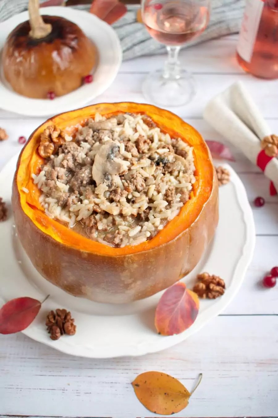 Dinner in a Pumpkin Recipe Cook.me Recipes